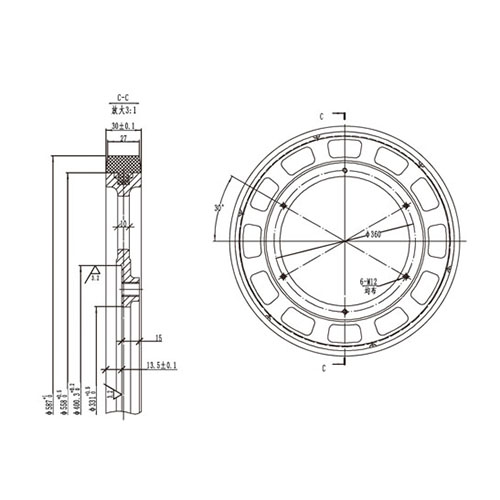 FN-MCL-007X friction wheel